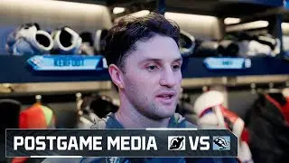 Alexander Kerfoot, Daniil But and Andr&eacute; Tourigny | 12.19 Postgame Media