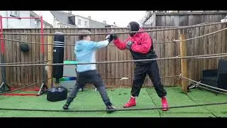 Oneface Mapacha  - MUAY THAI BOXING FITNESS AND ACROBATICS TRAINING TIME AT HOME GYM 
