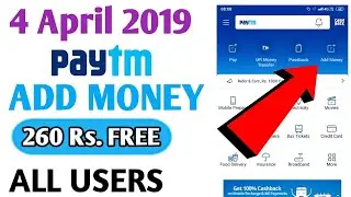 Paytm 4 April new Add Money Offer 2019 || Paytm Loot Add Money ₹200 Live