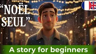 IMPROVE your FRENCH LISTENING with this CHRISTMAS Story(B1-B2) 🇫🇷 #frenchlistening  #frenchstories