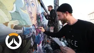 Overwatch Anniversary Murals | Behind-The-Scenes
