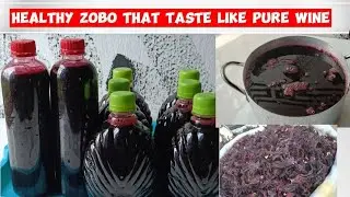 Секреты приготовления Zobo как профессионала! / Как приготовить напиток из гибискуса
