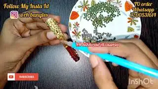 How to make kundan hair clip/RH Silkthread Accessories #hairclip #kundanstones #shortsfeed #shorts