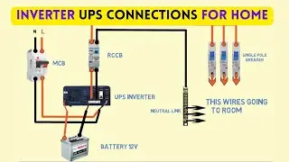 Inverter UPS Connections for Home - Complete Guide