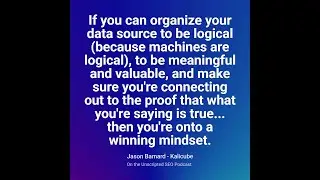 Full Video Interview: Exploring Entity Optimization and AI with Jason Barnard