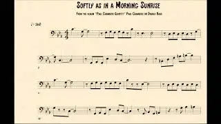 Softly As In A Morning Sunrise - Paul Chambers's Double Bass Transcription