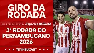GIRO DA RODADA - 3ª RODADA - PE 2026