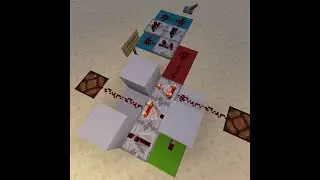 Minecraft silent comparator t-flip flop 4x2x3 [1.19.3]