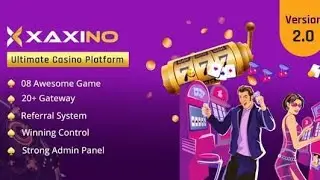 Complete Online Casino Gambling Games Website With Xaxino Ultimate Casino Platform 2.0 | 2023 | 2024