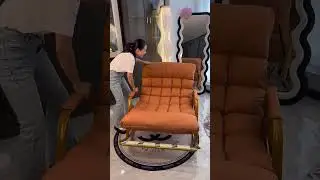 rocking sofa chair ||relaxing chair|| lazy chair rocking. #rockingchair #goodthing #foryou