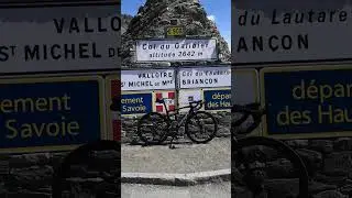 Giant TCR full integrated cables on Col du Galibier #coverstem #tcrfullintegrated