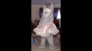 Easter Bunny Grey Tutu Full suit video