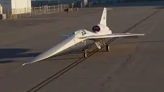 NASA X-59 Quiet Supersonic Jet First Flight | Quesst Mission Highlights