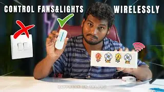Remotely Control Lights & Fans at Home - DIYFreak in Telugu
