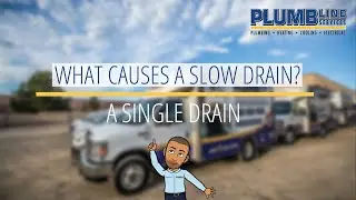 Plumbline Services: What Causes A Slow Drain