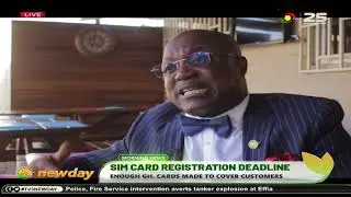 Sim Card Registration Deadline: Enough GH Cards Made To Cover Customs