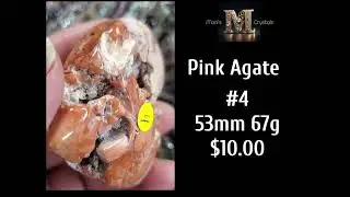 Pink Agate aka Pink Candy Agate