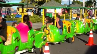 Familias disfrutan en paz y seguridad del puerto Salvador Allende y parque de la Alegr&iacute;a
