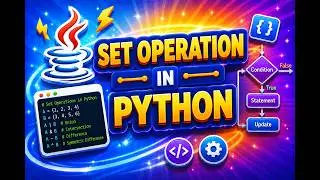 Set Operation In Python Example Code | Set In Python | Python Set Example