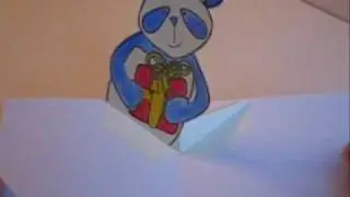 Panda Pop Up Card