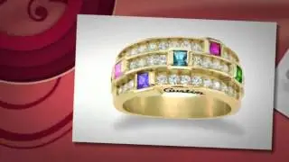 Custom Birthstone Rings