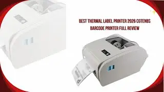 CGTENBS Thermal Barcode Label Printer | High-Speed Sticker Printing for Shipping & Delivery