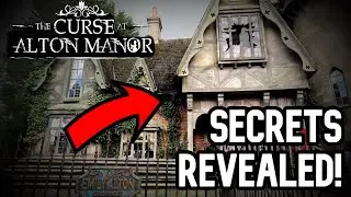 THE CURSE AT ALTON MANOR - Full Queue Line and Pre Show Room Walkthrough!