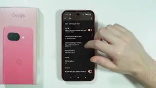 Google Pixel 9a: как исправить проблемы с мобильной сетью передачи данных