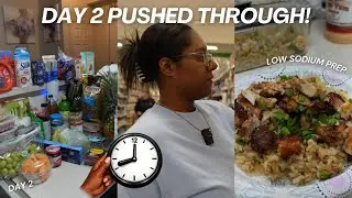 75 Hard Day 2 | So Tired But I Pushed Through My Tasks & Meal Prep