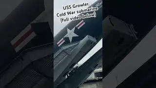 Cold War Nuclear Missile Submarine USS Growler (SSG-577) #coldwar #submarine #nuclearwar #missile