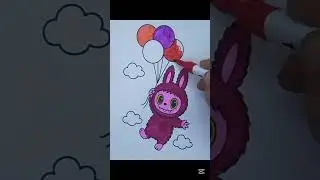 Labubu Coloring Pages | Cute & Funny Labubu Coloring Book for Kids and Adults