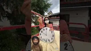 24 घंटे जैक लिफ्ट पर?🥵🌲~mini woodtoy-woodworking art skill/ wood hand#shorts#facts
