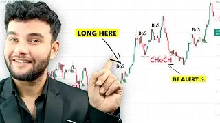 SMC Market Structure - Trend vs Range | BoS vs CHoCH (Full Guide)