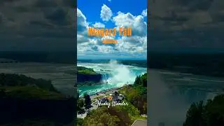 Niagara Falls Is Breathtaking 🌊✈️💫#canada #america #travel #nature #relaxing