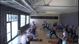 Julie Mathers's 700 AM Baptiste Vinyasa Flow on Saturday, April 04, 2015 at Evolution Power Yoga