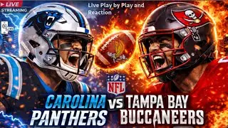 Carolina Panthers vs Tampa Bay Buccaneers: NFL LIVE Game Watch Party