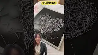 Cuadro hecho con aerosoles f&aacute;cil 🖼️ #cuadros #ManualidadesconAerosol #PinturaModerna #manualidades