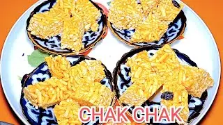The secret of making superchak chak, we shared with the guests.
