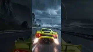 Neon Car Becomes Robot transformox