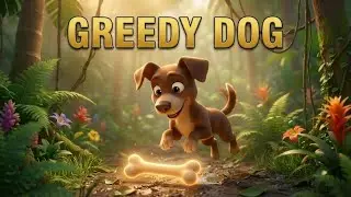 🐕Жадный пёс — история из Панчатантры | Сказка на ночь | Детские сказки