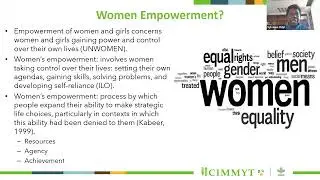 Paula Kantor - Assessment of  Women's Empowerment in Southern Mexico Lessons Learned