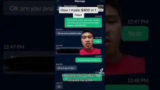 How I made $400 in 1 hour #resell #hustle #ebay #offerup