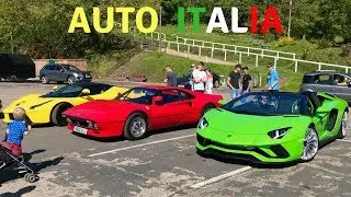 Italia Car Day 2018 (Brooklands) UK & London Supercar Spotting - Stavros969