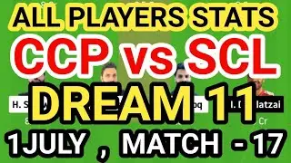 CCP vs SCL Dream 11 Team Analysis, CCP vs SCL Dream 11 Team Today Match , CCP vs SCL Dream 11 Predic
