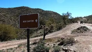 Box Canyon via Cottonwood Canyon Rd Feb 2022