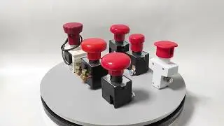 Forklift Parts S100/80 Emergency Stop Switch for Nobellift Pallet Truck, Forklift Switch, Ep Pallet