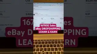 16700$ sales ebay Dropshipping #ebay #ebayseller #dropshipping