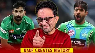 Haris Rauf becomes the fastest bowler to take 50 wickets in Big Bash League!
