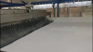 Horizontal vacuum belt filter with cake washing used in iron phosphate