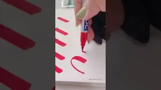 Calligraphy Hack #shorts #youtubeshorts #art #satisfying